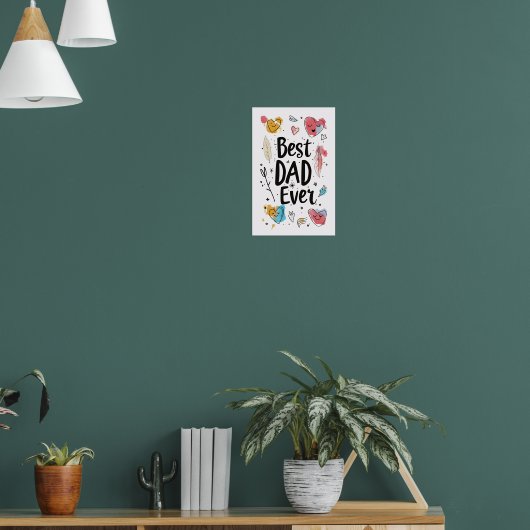 Poster Meilleur papa (Salon 1)