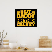 Poster Meilleur Papa Dans La Galaxie (Cuisine)