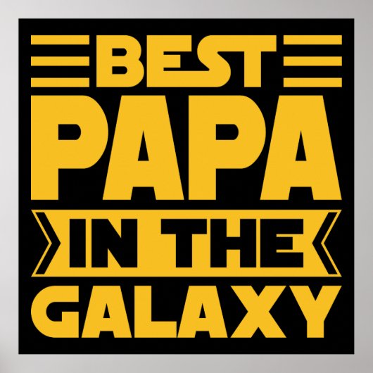 Poster Meilleur Papa En Galaxie (Devant)