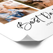 Poster Meilleur Papa Jamais Quatre Photo (Coin)