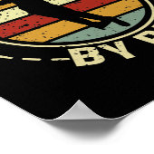 Poster Meilleur Papa Par Par Fête des pères Golf Golf Gol (Coin)