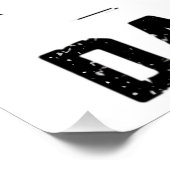 Poster Meilleur papa surfeur jamais (Coin)