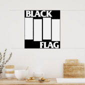 Poster Meilleur Vendeur Black Flag Merchandises (Cuisine)