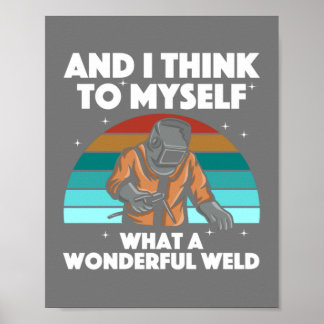 Poster Meilleur Welding Art Men Women Arc Welder Ir