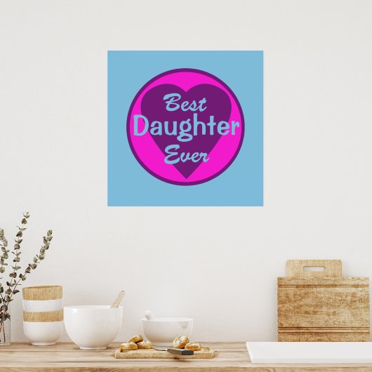 Poster Meilleure fille jamais (Cuisine)