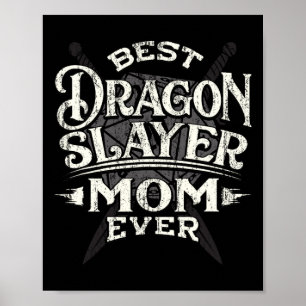 Poster Meilleure Maman Jamais Drôle Fête des Mères Rpg Jo