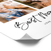 Poster Meilleure maman jamais quatre photo (Coin)