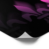 Poster Meilleure maman style gothique Fête des mères (Coin)