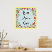 POSTER MEILLEURE MOM JAMAIS (Cuisine)