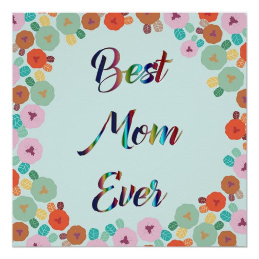 POSTER MEILLEURE MOM JAMAIS (Devant)