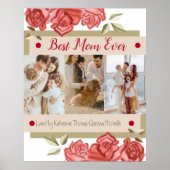 Poster Meilleure photo Meilleure maman Ever Mères Jour Ph (Devant)