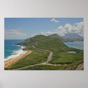 Poster Meilleure vue à St Kitts