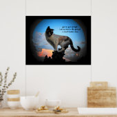 Poster Meilleure vue Chat Haiku (Cuisine)