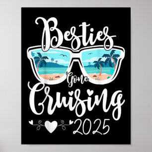 Poster Meilleures Amies en Croisière 2025 Filles Correspo