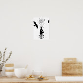 Poster Meilleures citations Anime Croyez en vos rêves (Cuisine)