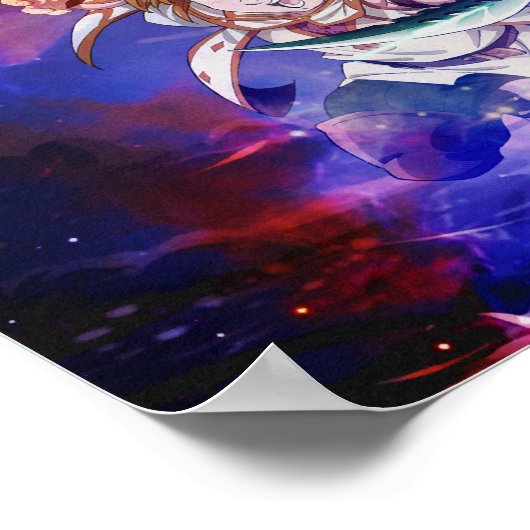 Poster Meilleures Citations D'Anime Sur Le Courage (Coin)