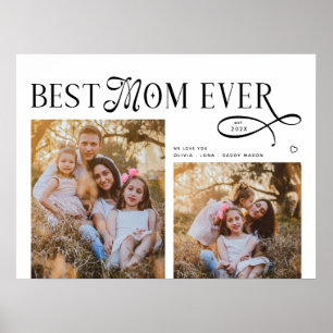 Poster Meilleures photos de maman pour la fête des mères
