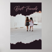 Poster Meilleurs amis Image personnalisée (Devant)