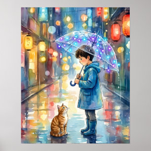 Poster Meilleurs amis sous la pluie