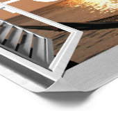 Poster Mein Fensterblick Hochformat (Coin)