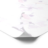 Poster - Meisje Baby Beer met ballon (Hoek)