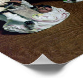 Poster Meissen figures : saddler, vendeur de chèvres (Coin)