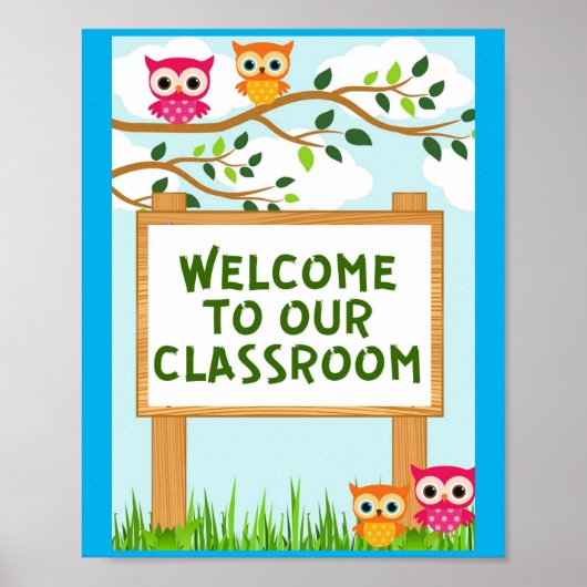 Poster MEKIMI - Bienvenue dans notre salle de classe (Devant)