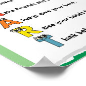 Poster MEKIMI - Règles de classe créatives (Coin)