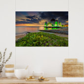 Poster Melaka le coucher du soleil | Masjid Selat (Cuisine)