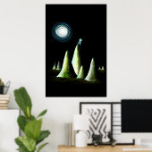 Poster Melancholy Hill (1ère édition) (Bureau à domicile)