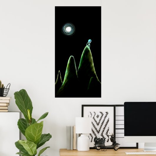 Poster Melancholy Hill (2e édition) (Bureau à domicile)