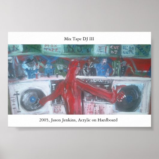 Poster Mélange bande DJ III (Devant)