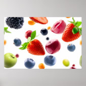 Poster Mélange de Fruits (Devant)