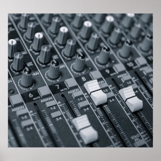 Poster Mélange musical mélodique : Mélange sonore. (Devant)