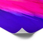 Poster Mélange rose (Coin)