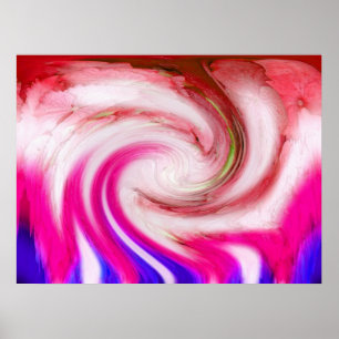 Poster Mélange rose