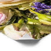 Poster Mélange rose deux (Coin)