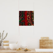 Poster Mélange Rouge (Cuisine)