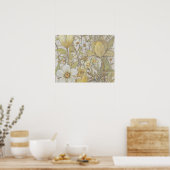 Poster Mélanger floral (Cuisine)