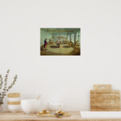 Poster Mélanger la poudre (Cuisine)