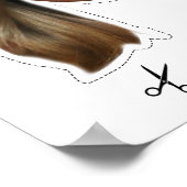 Poster MÉLANIA TRUMP Masque d'Halloween (Coin)