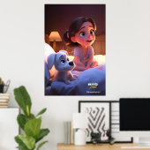 Poster Melanie & Coco (Bureau à domicile)