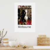 Poster Melbourne Graffiti III (Cuisine)
