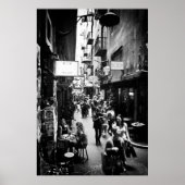 Poster Melbourne Laneway (Devant)
