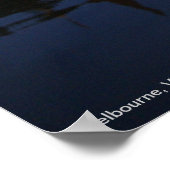 Poster Melbourne Skyline (Coin)