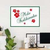 Poster Mele Kalikimaka (Bureau à domicile)