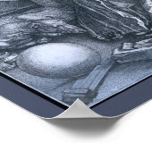 Poster  Melencolia I  by Albrect Durer (Coin)