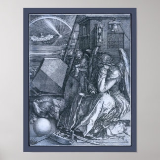 Poster  Melencolia I  by Albrect Durer