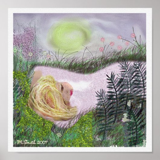 POSTER MELISSA SLEEPS (Devant)