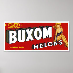Poster Mellons Buxom